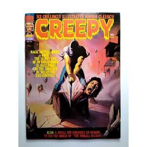 Vintage Creepy Magazine #66 Nov 1974 Axe-cidental Convention Ad Monster Vampires